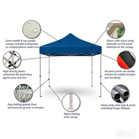 Tente publicitaire, de mariage, promotionnelle, pour salon professionnel ou sportive, en tissu Oxford imperméable de haute qualité, sur mesure, 10x10 et 10x20 pieds, vente en gros
