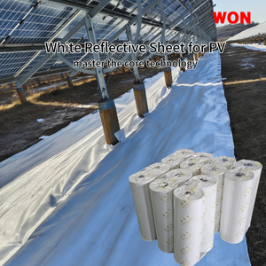 WON Productos relacionados con la energía solar Membrana reflectante para geotextil Pv Membrana reflectante para malezas Tela de paisaje resistente - Product Image 3
