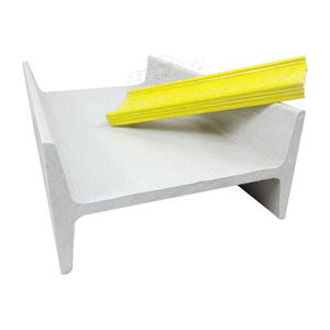 Viga en I de Plástico Reforzado con Fibra de Vidrio Pultruido (FRP) - Product Image 4