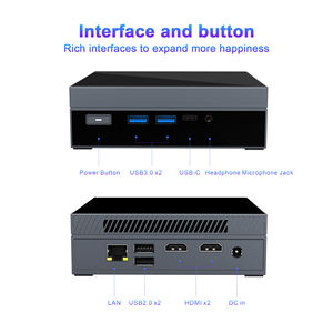 Mini <span class=keywords><strong>PC</strong></span> Intel I5 Quad Core DDR4/GDDR4 SSD Économe en énergie Nouveau pour la maison et les étudiants - Product Image 4