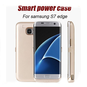 5200 mAh/<span class=keywords><strong>6000</strong></span> mAh Sostegno della Banca di Potere di Caso Del Caricabatteria Per samsung galaxy S7 - Product Image 1