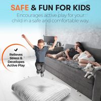 TenderPlayful Blocs de mousse doux personnalisés, coussins de protection pour les enfants, jeu sensoriel avec housse amovible lavable