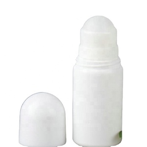 ขวดลูกกลิ้งพลาสติก HDPE ขนาด 30 มล. 50 มล. 75 มล. 100 มล. สำหรับผลิตภัณฑ์ระงับกลิ่นกายแบบโรลออนเพื่อการดูแลส่วนบุคคล - Product Image 1