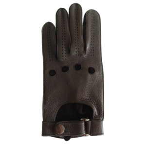 Gants de conduite en cuir pour hommes, en peau d'agneau pour l'extérieur, de voiture, de <span class=keywords><strong>moto</strong></span>, de pilote, de haute qualité, personnalisés - Product Image 1