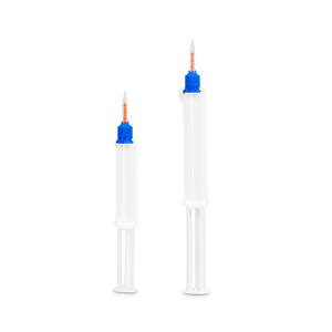 <span class=keywords><strong>Gel</strong></span> pemutih gigi profesional, <span class=keywords><strong>25%</strong></span> atau <span class=keywords><strong>35%</strong></span> <span class=keywords><strong>HP</strong></span> konsentrasi dua barel suntik, kemasan kotak Logo kustom untuk penggunaan di rumah - Product Image 5