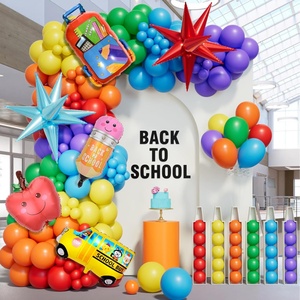 Kit de Guirnalda de Globos para el Regreso a Clases, Globos Arcoíris para el Primer Día de Clases, Decoración para la Bienvenida al Jardín de Infancia y Fiestas Escolares - Product Image 6