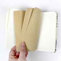 Recyceltes umwelt freundliches Notizbuch Luxus design A6 Notizblock adenda gefüttertes Notizbuch A5 Stoff