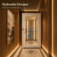 Ascenseur hydraulique économique pour maison à 2 étages, mini-ascenseur résidentiel, ascenseur domestique pour maison