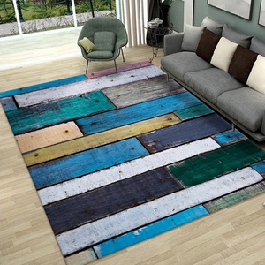 Tapis à poils longs en microfibre, moquette Super doux, confortable et confortable, personnalisé, lavable, pour fenêtre et baie vitrée, salon - Product Image 6