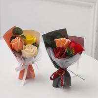 Bunga Sabun Mini Mawar Buatan Tangan Beraroma Bunga Buatan Kecil Buket Kecil Model 406-2 Ulang Tahun Hari Valentine Hari Ibu Liburan