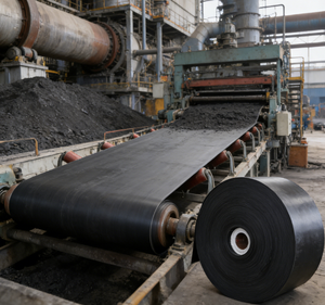 BOTHWIN Cinta transportadora resistente al calor para <span class=keywords><strong>pirita</strong></span> calcinada y ácido sulfúrico en camas fluidizadas, para el manejo de mineral roscado en plantas de ácido - Product Image 1