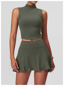 Wholesale Athletic Wear Sleeveless Fitness Yoga Crop <b>Top</b> Womens Gym Sports Yoga <b>Tank</b> <b>Top</b> Sports Bras - Product Image 3