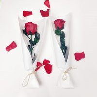 2022 Neuerscheinung Meistverkauftes Geschenk Großhandel Frische Rosen mit Stiel in Box für Valentinstag & Weihnachten