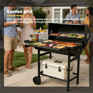 Terrassen-Holzkohlegrill für Outdoor-Kochen, Französischer Markt, Hersteller OEM Großhandelsvertrieb - Product Image 4