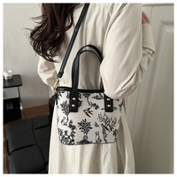 Sac à main pour femmes de grande capacité, sac à bandoulière pour les trajets quotidiens, sac à bandoulière décontracté, sac à main polyvalent en polyester, sacs à main de luxe pour femmes