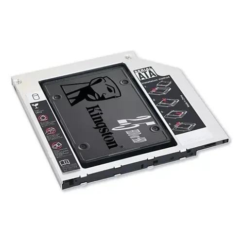 Laptop Caddy Adapter SATA 2.5 12.7mm Hard Drive