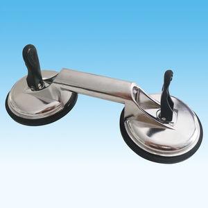 Ventouse sous vide à main aspiration en verre robuste pour carreaux de verre <span class=keywords><strong>Table</strong></span> en pierre succion mobile 2 têtes aspiration réglable - Product Image 2