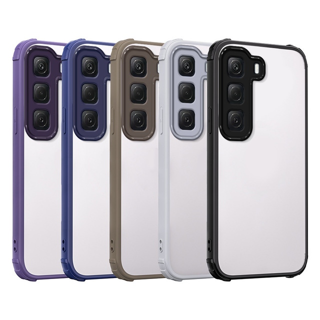 Shockproof Transparent Mobile Phone Case for Tecno Camon 40 Pro Spark 40 Spark GO 2025 TPU PC Phone Cover