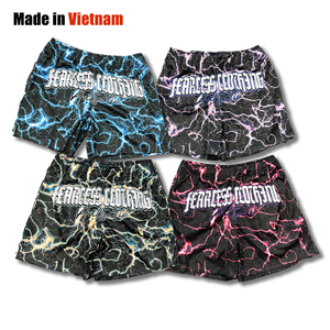 <b>Cheap</b> Customized Vintage Mid Canvas Club Team Training Joggers Sports Basketball <b>Shorts</b> Anti-UV Quick Dry Drawstring Closure - Product Image 1