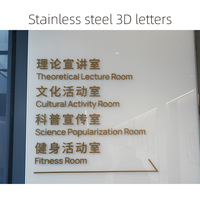 Enseigne 3D en Acrylique Transparent Personnalisable Gratuite avec Lettres en Métal Massif pour Mur, Logo Commercial, Publicité, Entreprises, Taxis, Voitures, Parcs