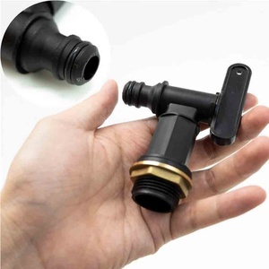 Robinet de Jardin en Laiton avec Filtre 1/2'' pour Réservoir IBC, Raccord de Tuyau de Jardin, Vanne de Réservoir IBC, Connecteur de Tuyau - Product Image 3