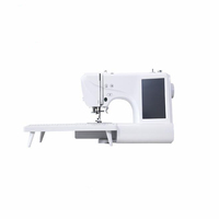 Machines à broder NV180, machine à coudre et à broder informatisée pour la maison, tout-en-un, multifonction avec surjeteuse