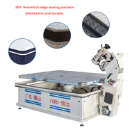 Machine à surjeter industrielle FORU Singer 300U pour bordure de ruban, 15 pièces/heure, machine à coudre automatique pour l'industrie du mobilier