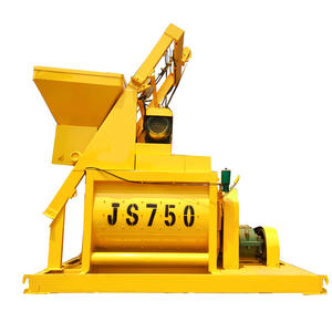 JS750 Preis Elektro Horizontale Twin Spirale Welle Beton Betonmischer - Product Image 1