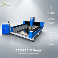Routeur CNC robuste 1325 pour gravure 3D, machine de traitement de la pierre CNC, gravure sur marbre et granit
