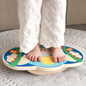 Tavola di Equilibrio in Legno Montessori, Blocchi da Costruzione Educativi, Giocattoli Didattici per Bambini in Età Prescolare, Vendita all'Ingrosso OEM - Product Image 2