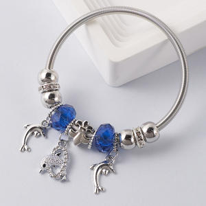 Fashion <strong>Korean</strong> Crystal Adjustable Starfish <strong>Charm</strong> Cuff Lucky Beaded Bracelet Bangle Women - Product Image 6