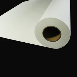 Alta qualidade Inkjet impressão lona 380gsm Eco solvente fosco algodão em branco digital impressão lona