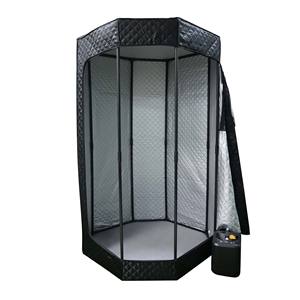 خيمة ساونا ثماني الأضلاع حديثًا <span class=keywords><strong>XL</strong></span> خيمة ساونا محمولة لكامل الجسم لشخص مزدوج ساونا بخار مع 2 * - Product Image 4