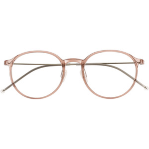 Monture de lunettes en titane Day By Day Round 9882, verres Plano, style artistique rétro, monture complète - Product Image 3