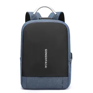 Lots of Features Oversized Nylon 17.3-inch Laptop Backpack with Usb Charging Port