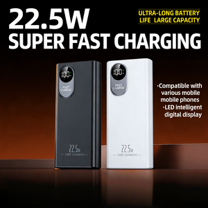 Baterías Externas al por Mayor con Logotipo Personalizado, PD 20W, Carga Rápida <span class=keywords><strong>de</strong></span> 22.5W, USB C, Cargador <span class=keywords><strong>de</strong></span> Teléfono Móvil, 20000 mAh - Product Image 5