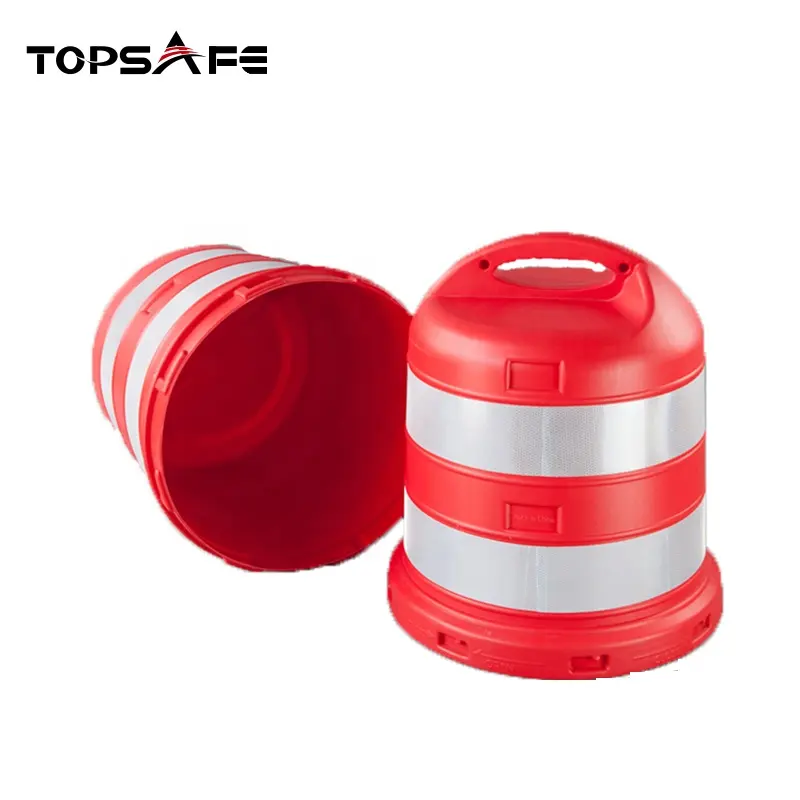 Высококачественный Прочный дорожный пластиковый барабан для безопасности дорог от производителя