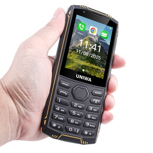 <span class=keywords><strong>Téléphone</strong></span> mobile OEM UNIWA A2803 4G Android IP68 robuste avec clavier et double carte SIM - Product Image 1