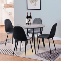 Meubles de salle à manger en bois, modèle nordique moderne, Set de Table de cuisine italienne, Table et chaises, vente en gros,