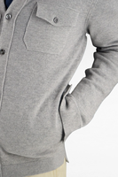 2027 Frühling Herren Kaschmir-Polokragen-Cardigan Herren Kaschmir-Hemd mit Knöpfen Polo-Pullover für Herren