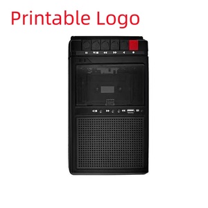 Reproductor de casetes portátil vintage, todo en uno, con reproductor USB, repetidor de idiomas y función de grabación. - Product Image 1