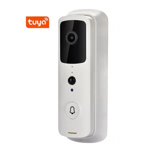 Smart Home Tuya Smart Security Hd Video Deurbel Indoor Chime Draadloze Opslag Smart Leven 1080P Wifi Deurbel Camera