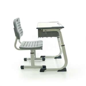 Ensemble table et chaise d'<span class=keywords><strong>étude</strong></span> en plastique à prix compétitif, écologique et durable, mobilier scolaire exporté de Chine pour le <span class=keywords><strong>marché</strong></span> mondial - Product Image 3