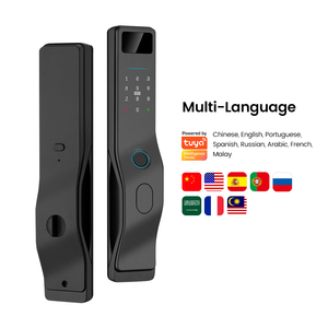 Automatic Digital Tuya App Remote Control Inteligente Wifi Keys Fingerprint Password Smart <b>Lock</b> N11 TUYA Smart Door <b>Lock</b> - Product Image 4