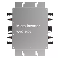 Marque de renom, onduleur solaire haute efficacité 14 kW, micro-onduleurs connectés au réseau pour système solaire