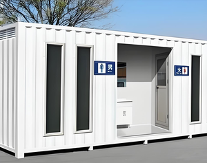 Kontainer Toilet Portabel - Kamar Mandi Bergerak Prefabrikasi untuk Lokasi Konstruksi - Product Image 3