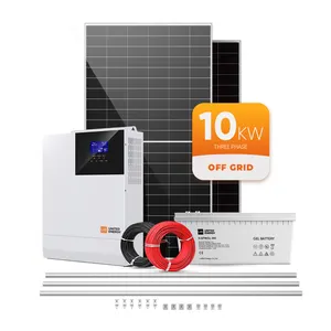 UE teknolojisi toptan fiyat güneş enerjisi sistemi 15kw 20kw ev için komple kapalı ızgara güneş sistemi