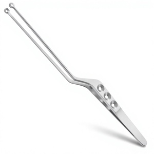 Yasargil Tumor Grasping Forceps Stainless Steel Bayonet 22cm Neurosurgical <b>Instrument</b> 3.5mm Cup Jaws Reusable Manual - Product Image 6