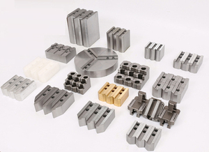 Mordazas blandas, Portabrocas potente de 8 pulgadas 60 grados, 90 grados, 120 grados dientes de Peine puntiagudos mandíbula suave - Product Image 6
