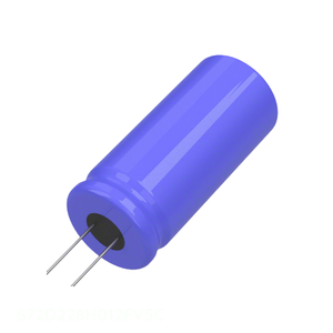 ตัวเก็บประจุ2200 UF แบบมีรูโค้ง2200 uF 12V ตัวเก็บประจุแบบ672D228H012FV5C - Product Image 1